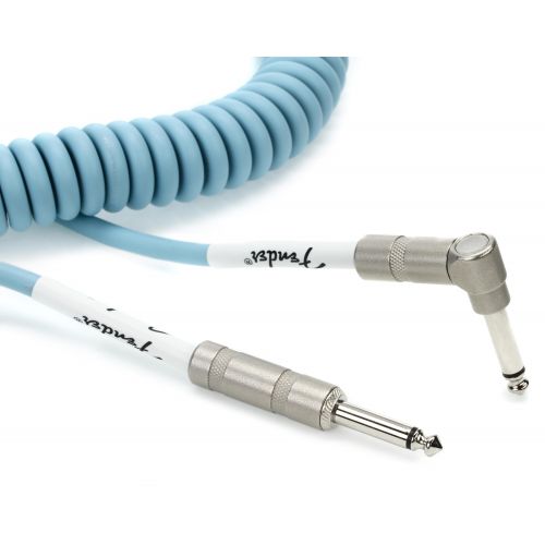  Кабель инструментальный Fender Cable Original Series 30' Coil Daphne Blue