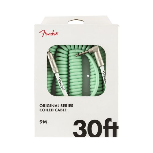  Кабель инструментальный Fender Cable Original Series 30' Coil Surf Green