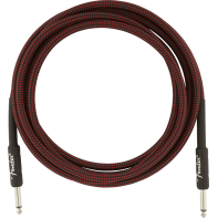  Кабель инструментальный Fender Cable Professional Series 10' Red Tweed