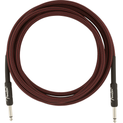 Кабель инструментальный Fender Cable Professional Series 10' Red Tweed
