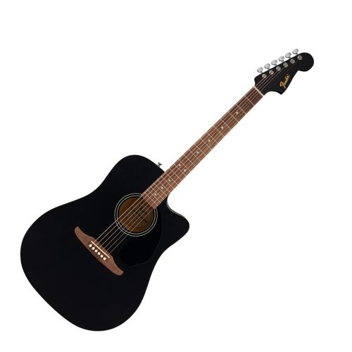 Акустическая гитара Fender California Debut Redondo CE Black