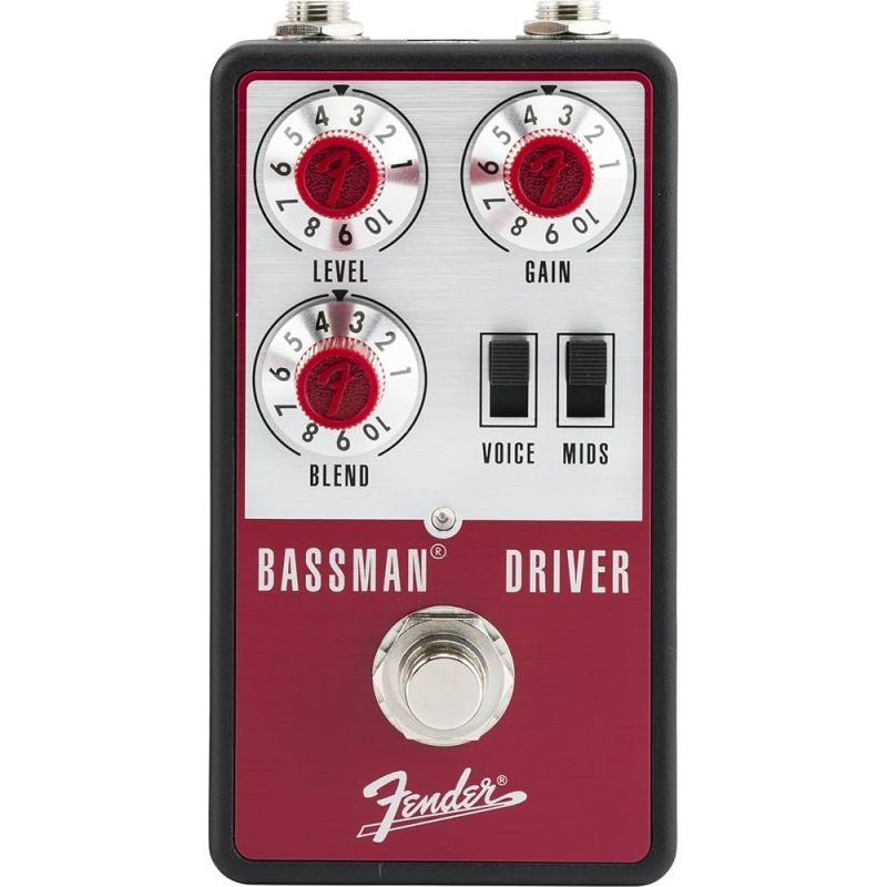 Педаль эффектов Fender pedal bassman driver