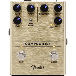 Педаль эффектов Fender pedal compugilist compressor/distortion