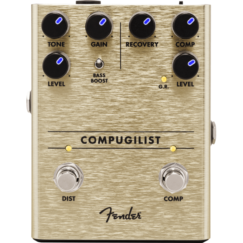 Педаль эффектов Fender pedal compugilist compressor/distortion