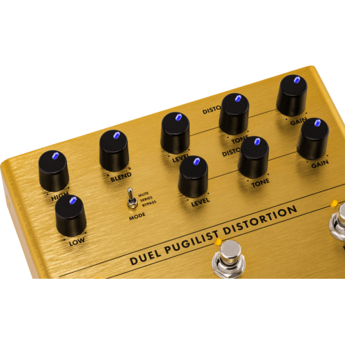 Педаль эффектов Fender pedal duel pugilist distortion