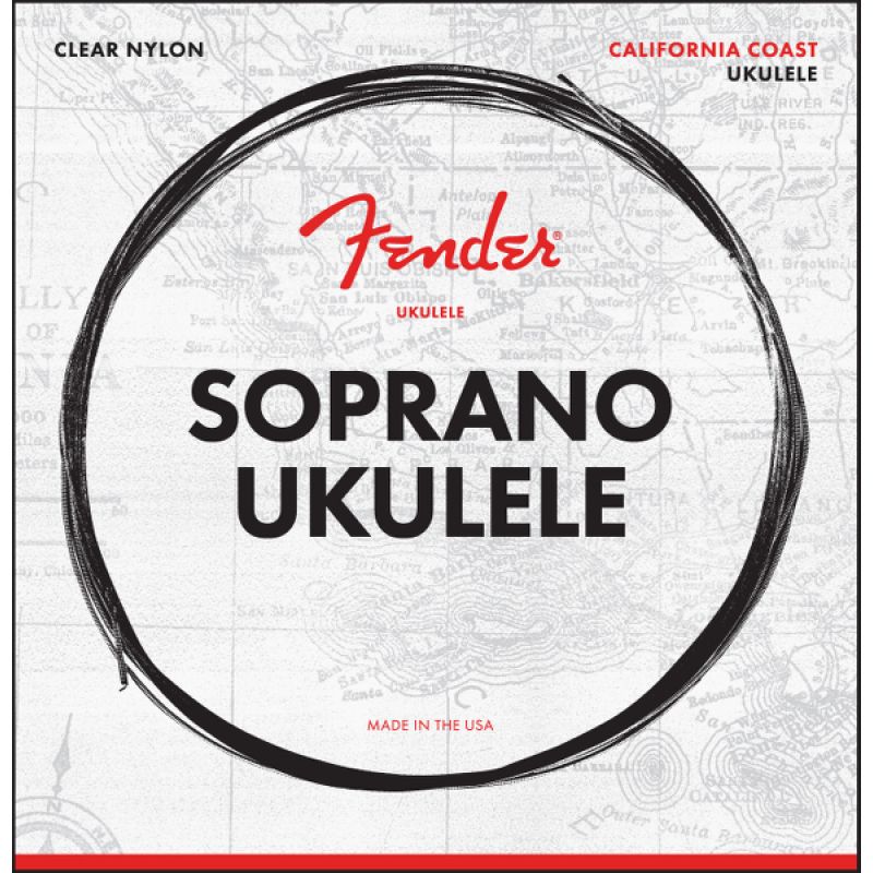Набор струн FENDER UKULELE STRINGS SOPRANO