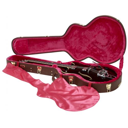 Кейс для электрогитары Gator GW-335-BROWN Semi-Hollow Guitar Deluxe Wood Case