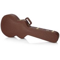 Кейс для электрогитары Gator GW-335-BROWN Semi-Hollow Guitar Deluxe Wood Case
