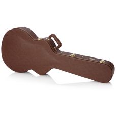 Кейс для электрогитары Gator GW-335-BROWN Semi-Hollow Guitar Deluxe Wood Case