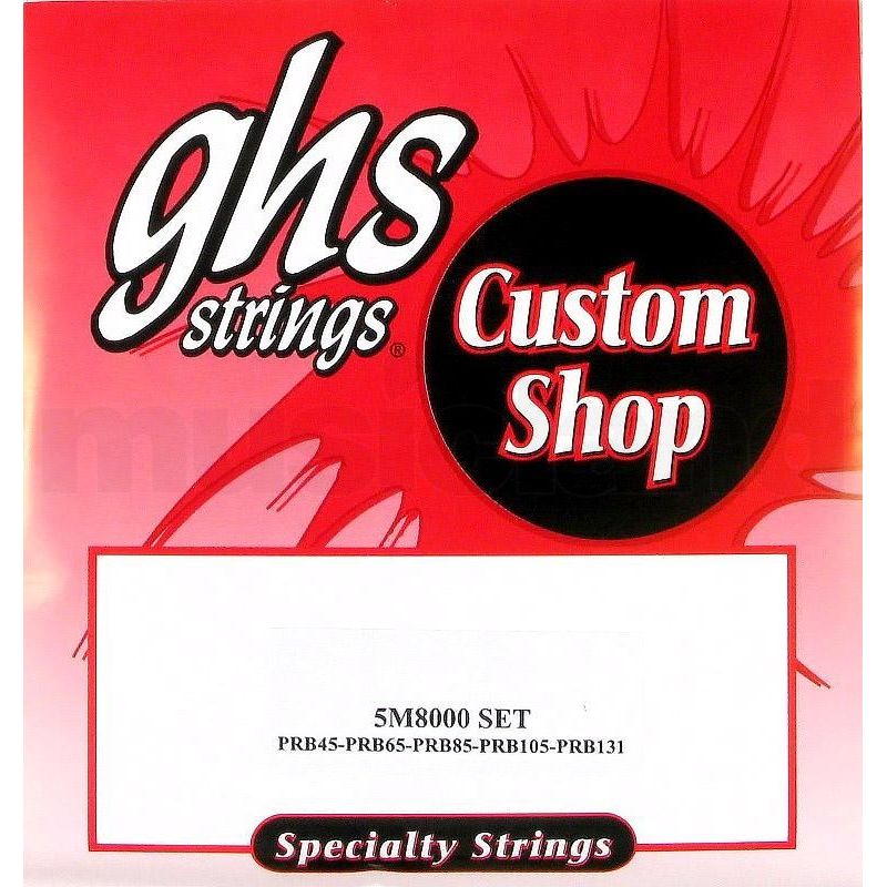 Набор струн GHS STRINGS 5M8000 BASS PROGRESSIVES
