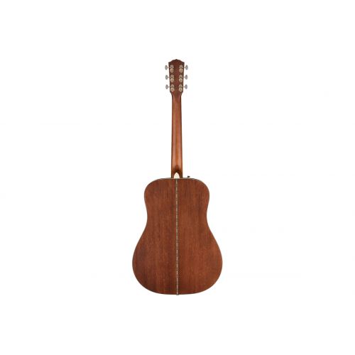 Гитара электроакустическая FENDER PD-220E DREADNOUGHT ALL MAHOGANY WITH CASE AGED COGNAC BURST