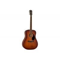 Гитара электроакустическая FENDER PD-220E DREADNOUGHT ALL MAHOGANY WITH CASE AGED COGNAC BURST