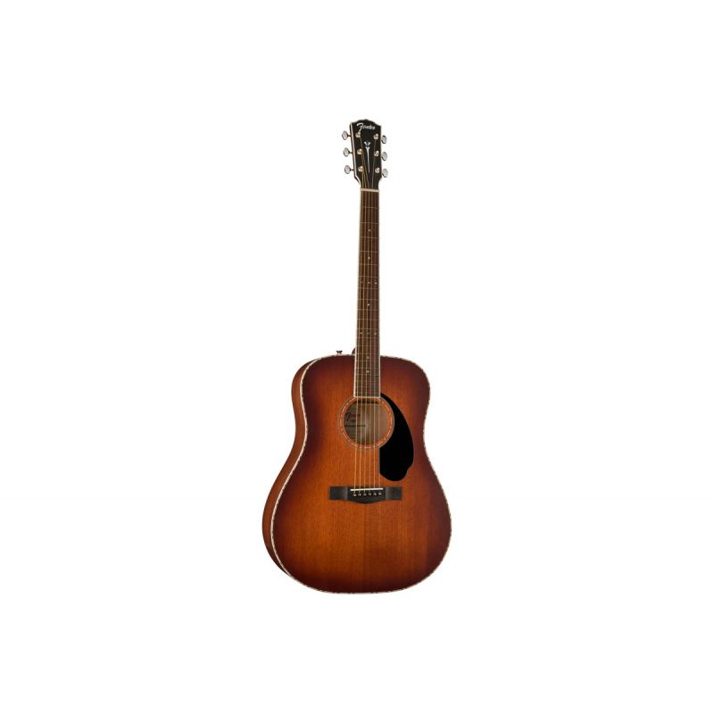 Гитара электроакустическая FENDER PD-220E DREADNOUGHT ALL MAHOGANY WITH CASE AGED COGNAC BURST