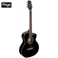 Гітара електроакустична STAGG G SA20ACE BLK