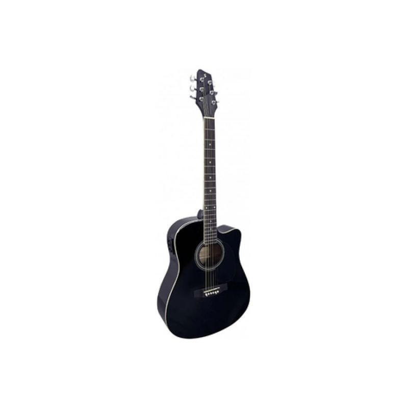 Гитара электроакустическая STAGG G SA20DCE BLK