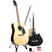Гитарный набор FENDER FA-115 DREADNOUGHT PACK NATURAL WN V2