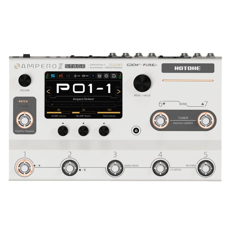 Гитарный процессор эффектов Hotone audio ampero ii stage