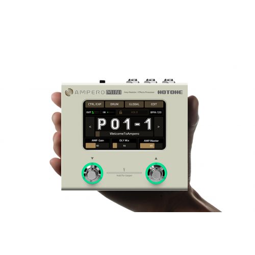 Гитарный процессор эффектов Hotone audio ampero mini vanilla