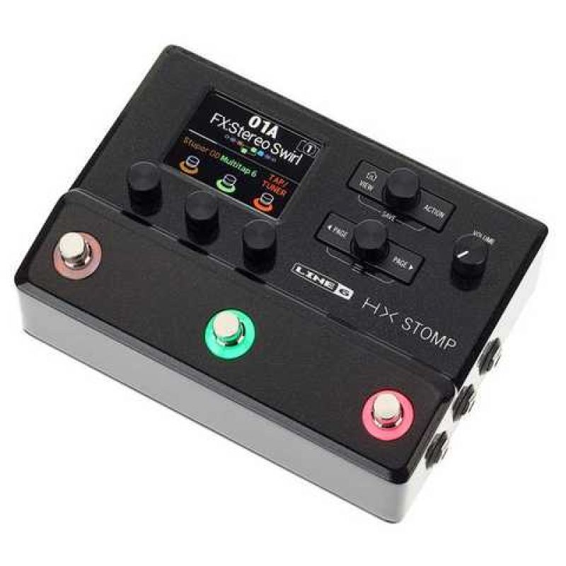 ギター LINE6 HX STOMP ◁ Гитарный процессор эффектов Line6 HX Stomp • лучшая цена