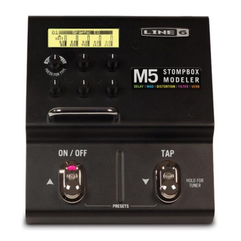 Гитарный процессор эффектов Line6 M5 Stompbox Modeler