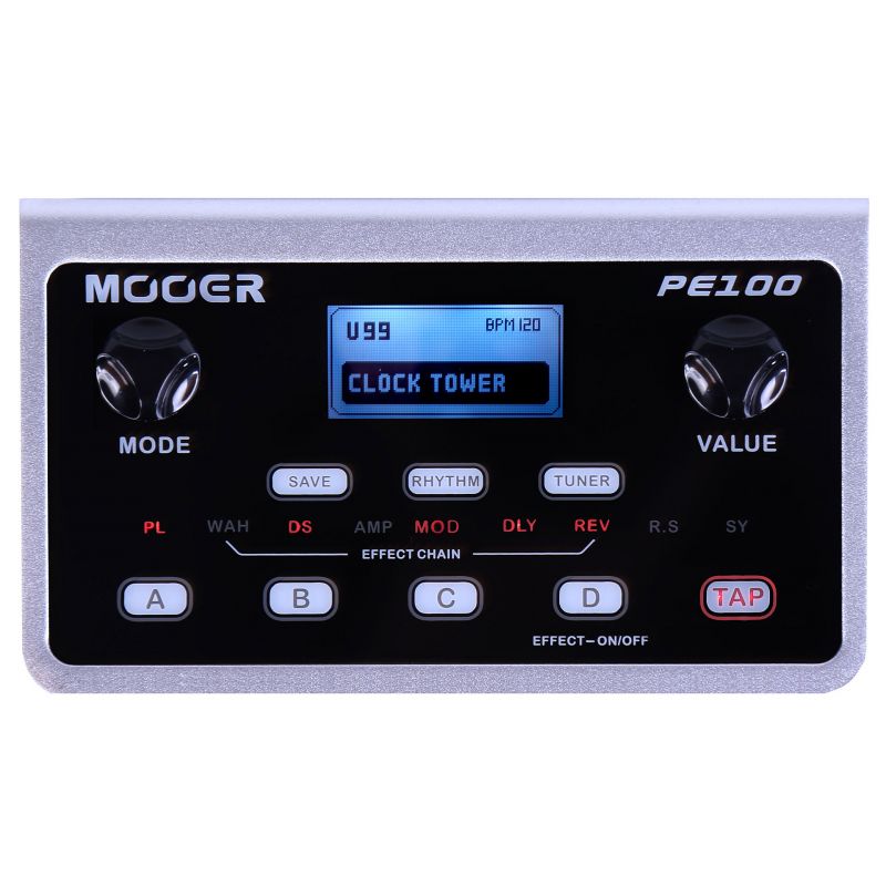 Гітарний процесор ефектів MOOER PE100