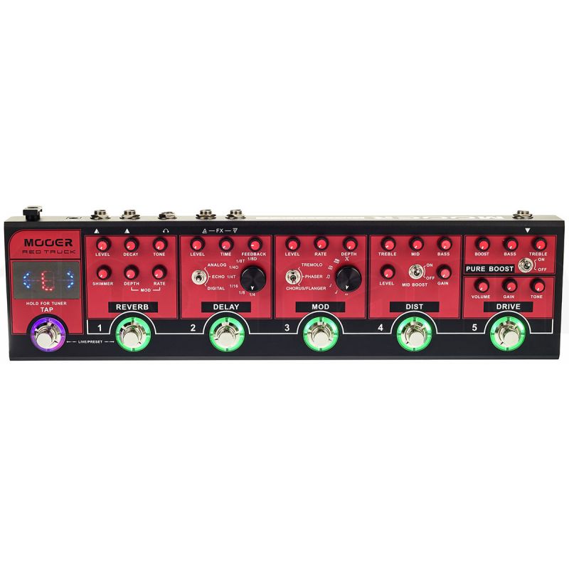 Гітарний процесор ефектів MOOER Red Truck