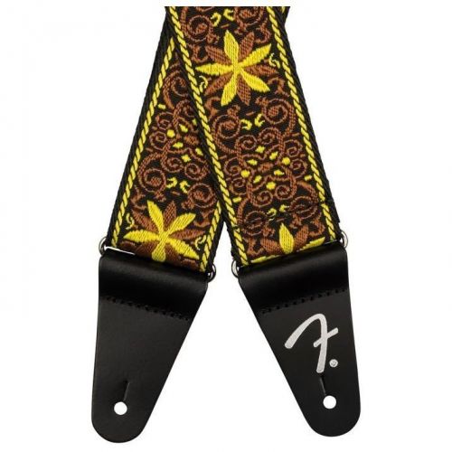 Гитарный ремень FENDER STRAP 2" PASADENA WOVEN YELLOW WALLFLOWER