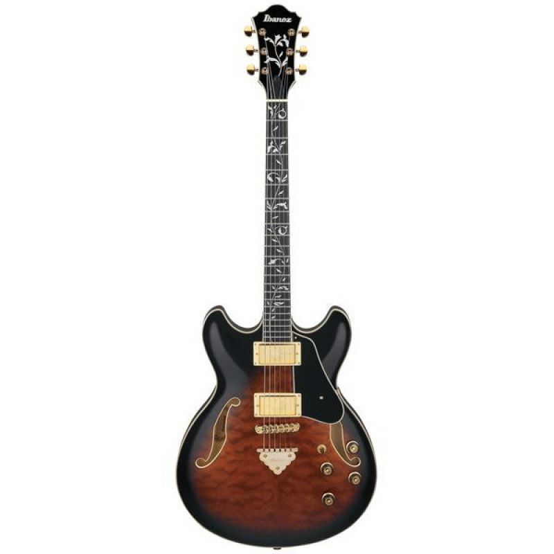 Гитара полуакустическая Ibanez AS93QMSP DBS