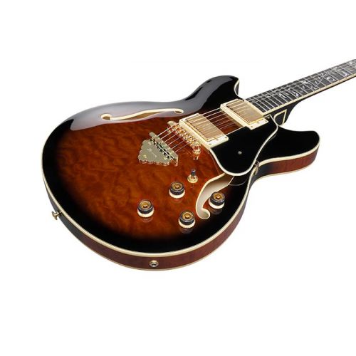Гитара полуакустическая Ibanez AS93QMSP DBS