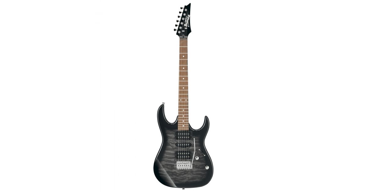 ◁ Электрогитара Ibanez GRX70QA-TKS • лучшая цена • купить в ◁ Электрогитара Ibanez GRX70QA-TKS • лучшая цена • купить в