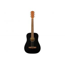 Акустическая гитара Fender FA-15 STEEL 3/4 BLACK WN w/BAG