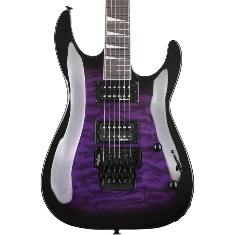 Электрогитара JACKSON JS32Q DKA DINKY ARCH TOP TRANSPARENT PURPLE BURST