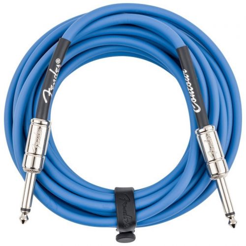 Кабель инструментальный Fender Cable Contour Series Instrument Cable 10' Lake Placid Blue