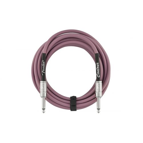 Кабель инструментальный Fender Cable Contour Series Instrument Cable 15' Burgundy Mist