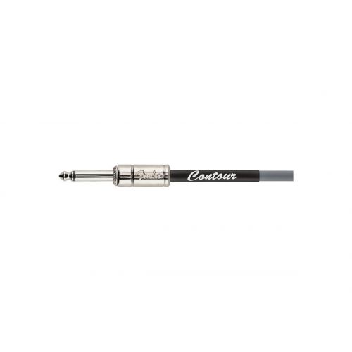 Кабель инструментальный Fender Cable Contour Series Instrument Cable 15' Inca Silver