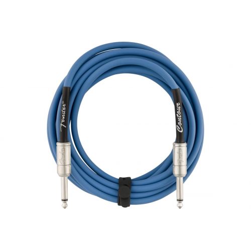 Кабель инструментальный Fender Cable Contour Series Instrument Cable 15' Lake Placid Blue