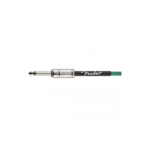 Кабель инструментальный Fender Cable Contour Series Instrument Cable 15' Sherwood Green
