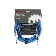 Кабель инструментальный Fender Cable Contour Series Instrument Cable 18.6' Lake Placid Blue