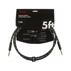 Кабель інструментальний Fender Cable Deluxe Series 5' Black Tweed