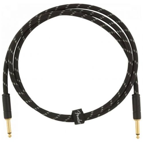  Кабель инструментальный Fender Cable Deluxe Series 5' Black Tweed