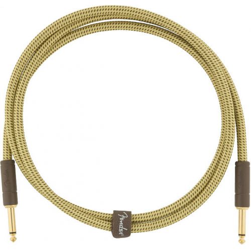  Кабель инструментальный Fender Cable Deluxe Series 5' Tweed