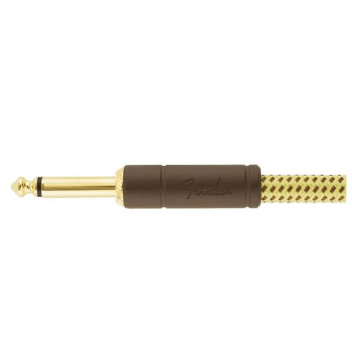  Кабель инструментальный Fender Cable Deluxe Series 5' Tweed