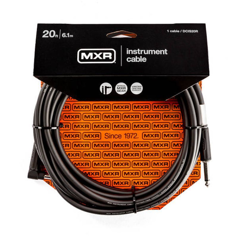 Кабель инструментальный MXR Standard Instrument Cable Straight/Right (6m)