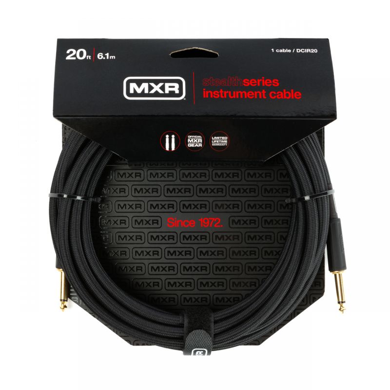 Кабель інструментальний MXR Stealth Series Instrument Cable (20ft)