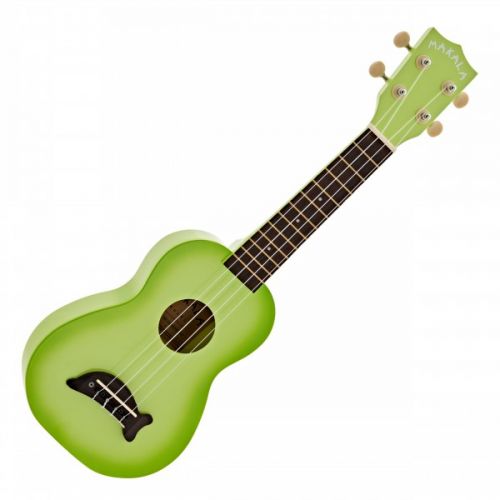 Укулеле KALA MAKALA DOLPHIN GREEN APPLE BURST UKULELE