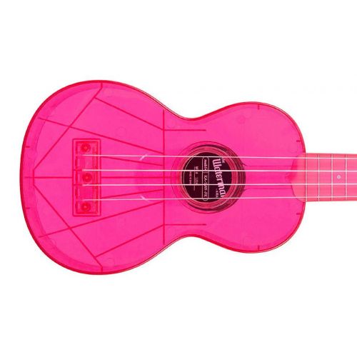 Укулеле KALA WATERMAN FLUORESCENT PINK SOPRANO UKULELE