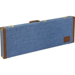 Кейс для электрогитары FENDER X WRANGLER DENIM CASE STRATOCASTER/TELECASTER INDIGO