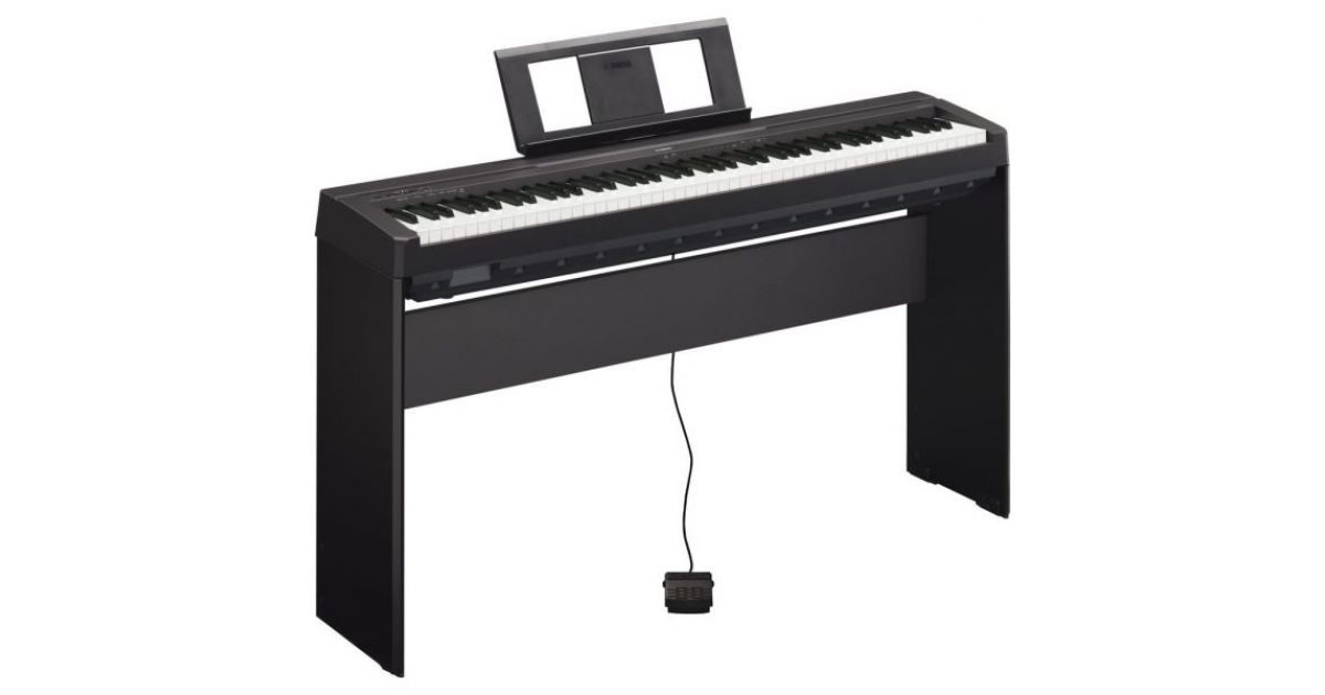 Цифровое пианино YAMAHA P-45B + сертификат на стойку и бесплатная ...