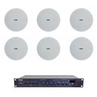 Комплект звука DV audio LA1206CMG8W для помещения до 80м.кв.