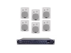 Комплект звука DV audio LA1206MS5W для помещения до 160м.кв.